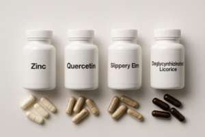 Zinc, Quercetin, and Slippery Elm: The Gut Lining Repair Stack That’s Getting Attention