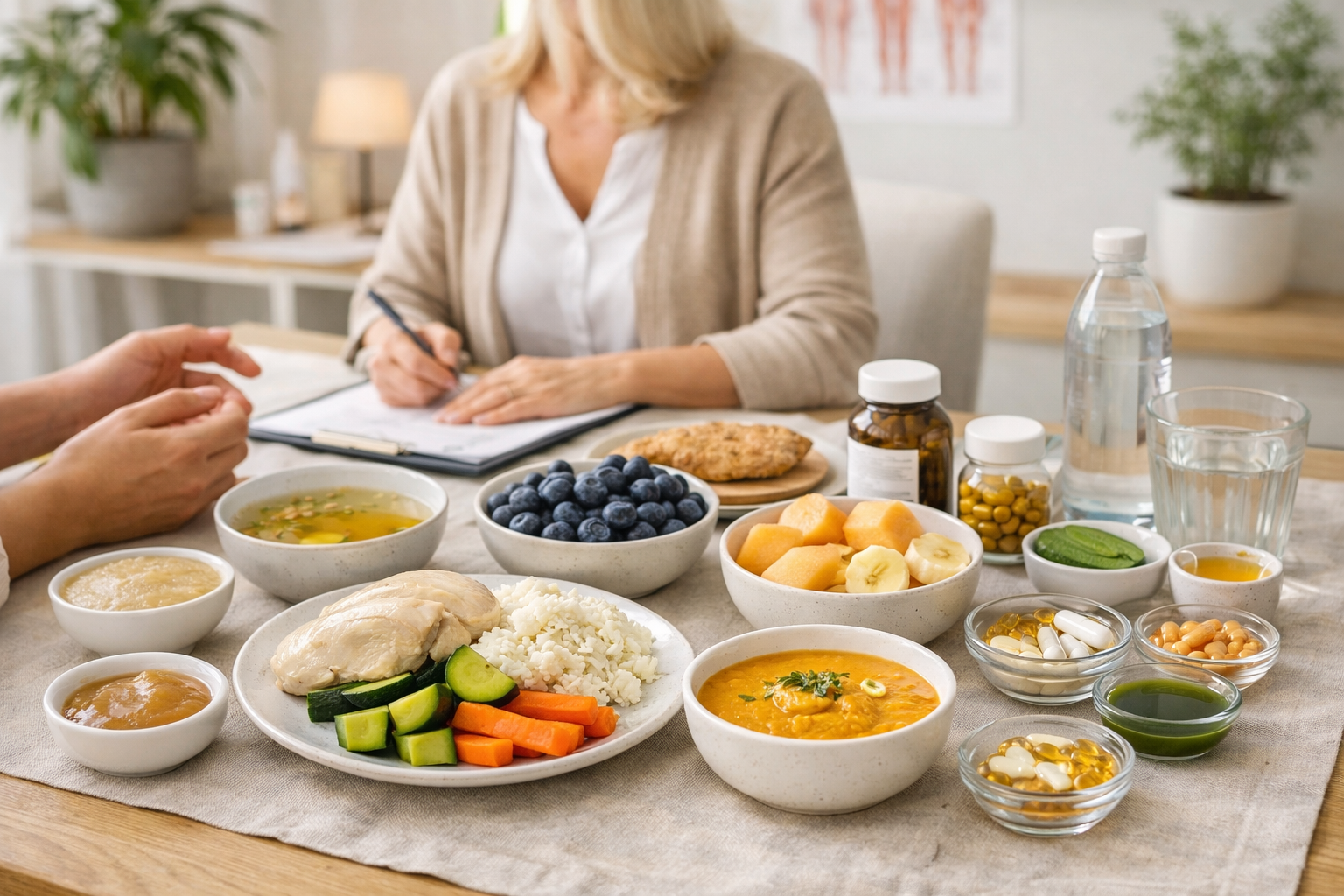 What I Feed Clients During a Crohn's Flare: The Low-Residue Diet Protocol That Actually Helps — image 1