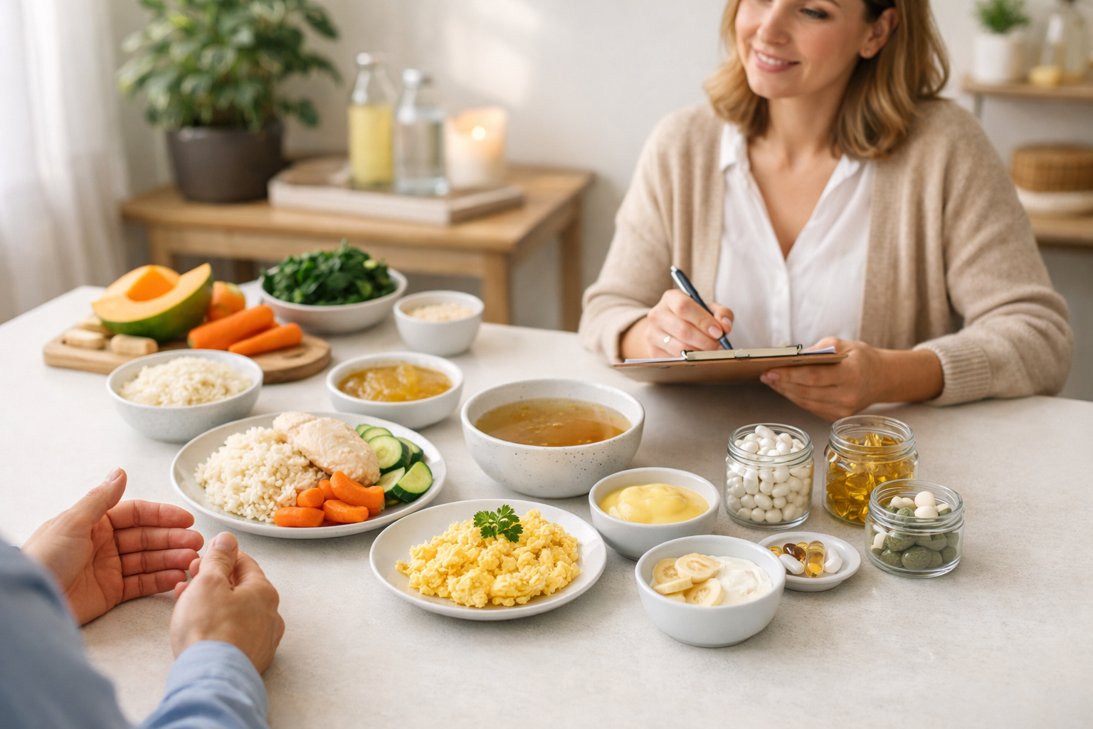 What I Feed Clients During a Crohn's Flare: The Low-Residue Diet Protocol That Actually Helps — image 4