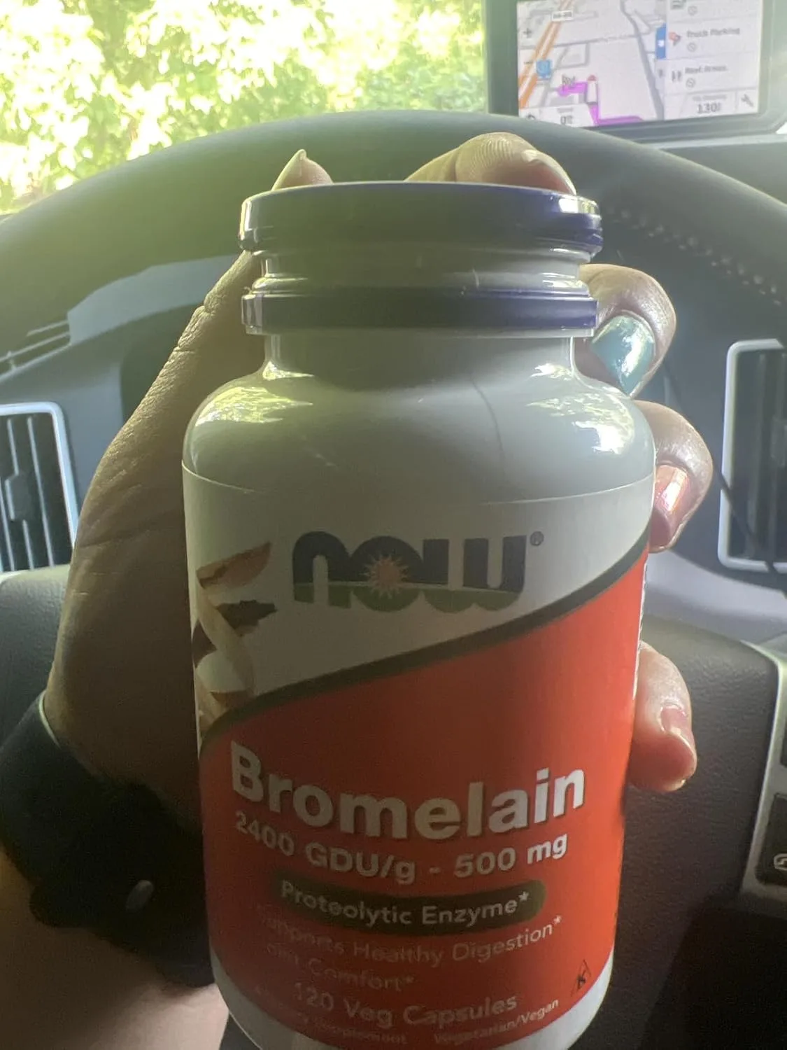 Customer review photo for Natural Digestive Enzymes in Food: 12 Best Sources (Bromelain, Papain, Lipase & More)