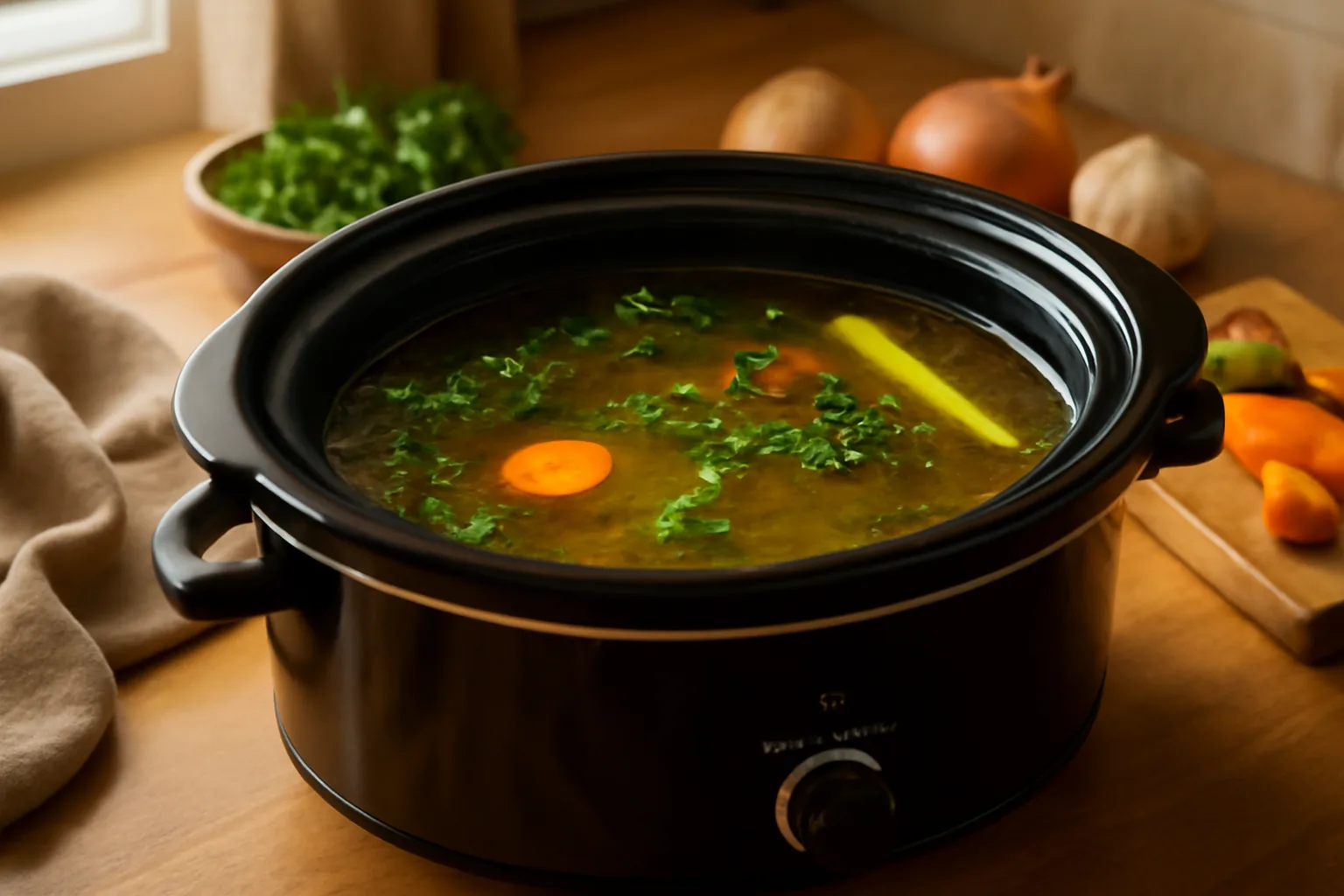 I Made Bone Broth in This Slow Cooker Every Week for 3 Months and My Gut Thanked Me