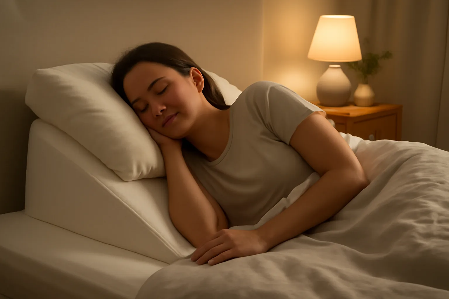 I Tried a Wedge Pillow for My Night-Time Acid Reflux and Finally Slept Through the Night