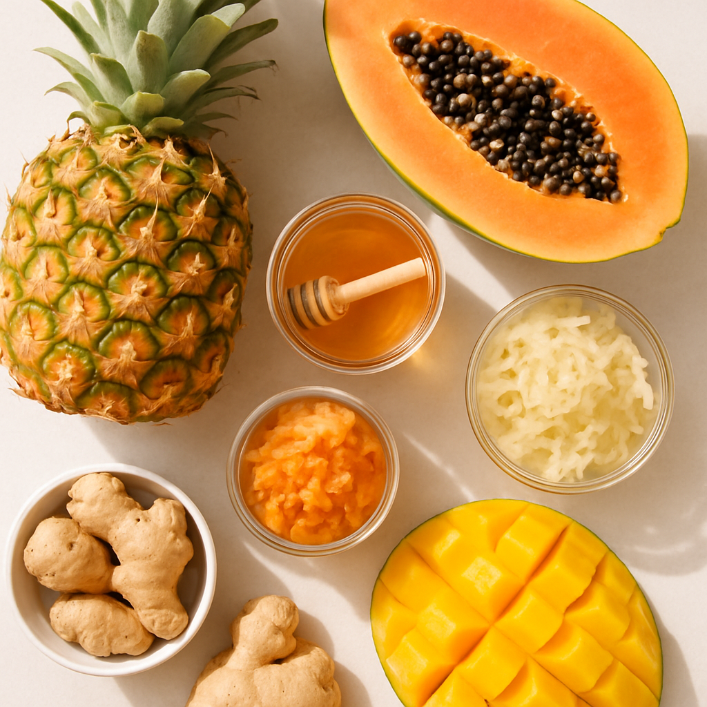 Natural Digestive Enzymes in Food: 12 Best Sources (Bromelain, Papain, Lipase & More) — image 2