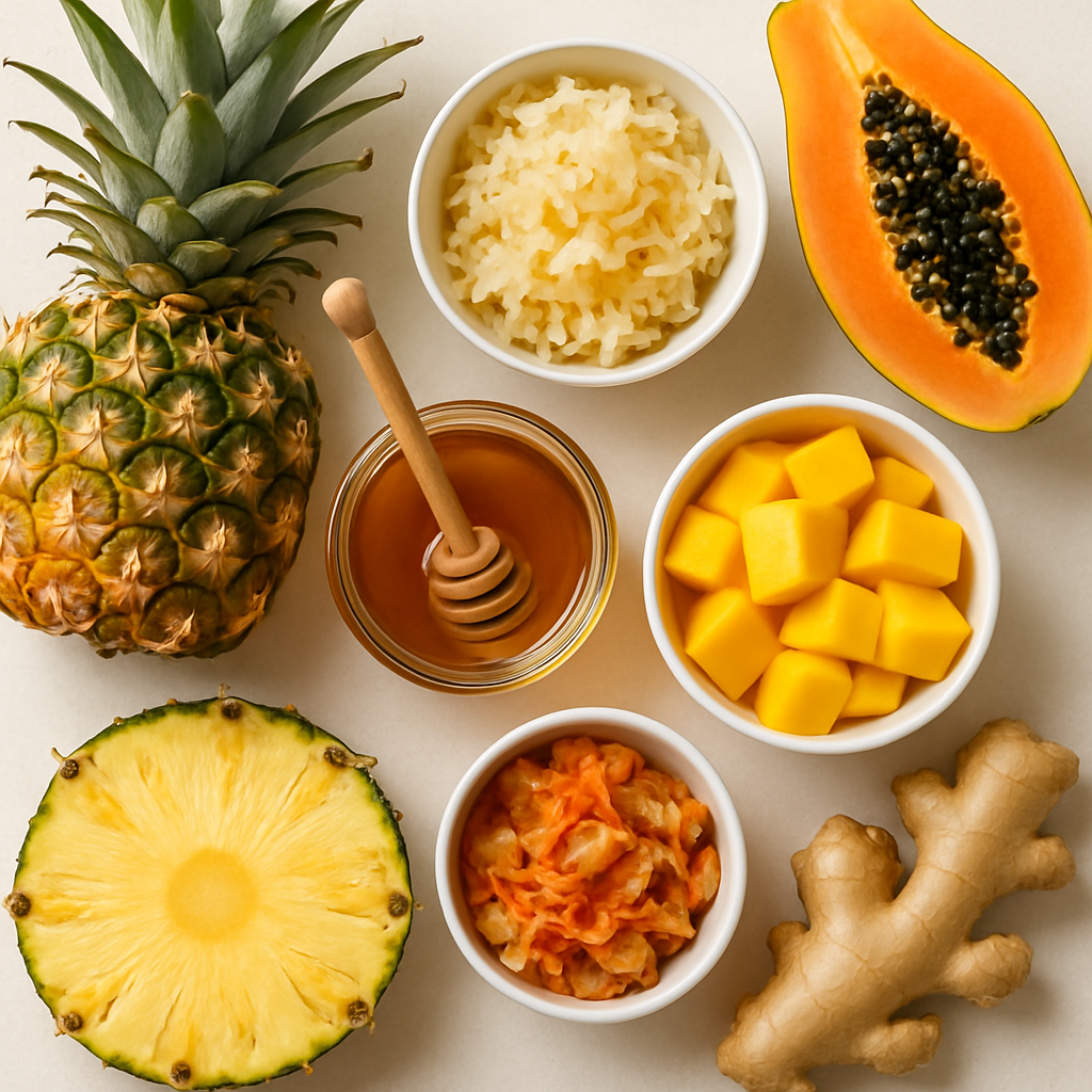 Natural Digestive Enzymes in Food: 12 Best Sources (Bromelain, Papain, Lipase & More) — image 3