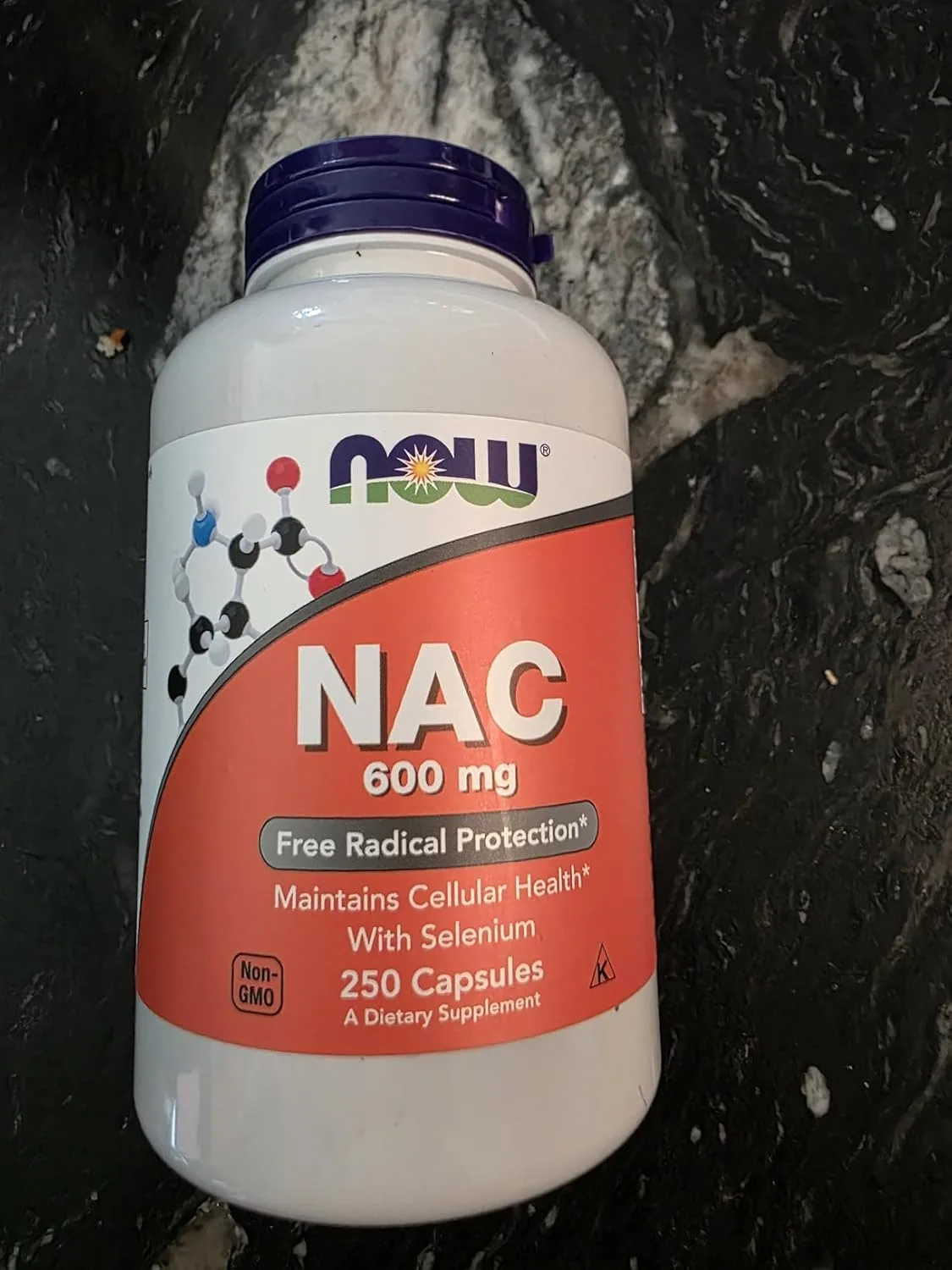 Customer photo of NAC, Glutathione, and Alpha-Lipoic Acid supplement bottle