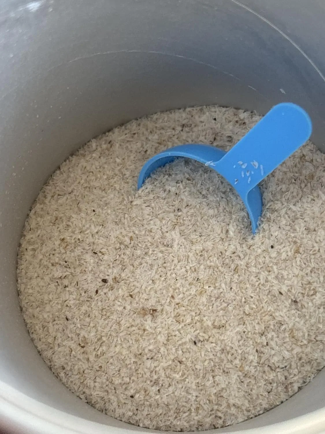 Customer photo of Organic India Psyllium Husk powder in its packaging container