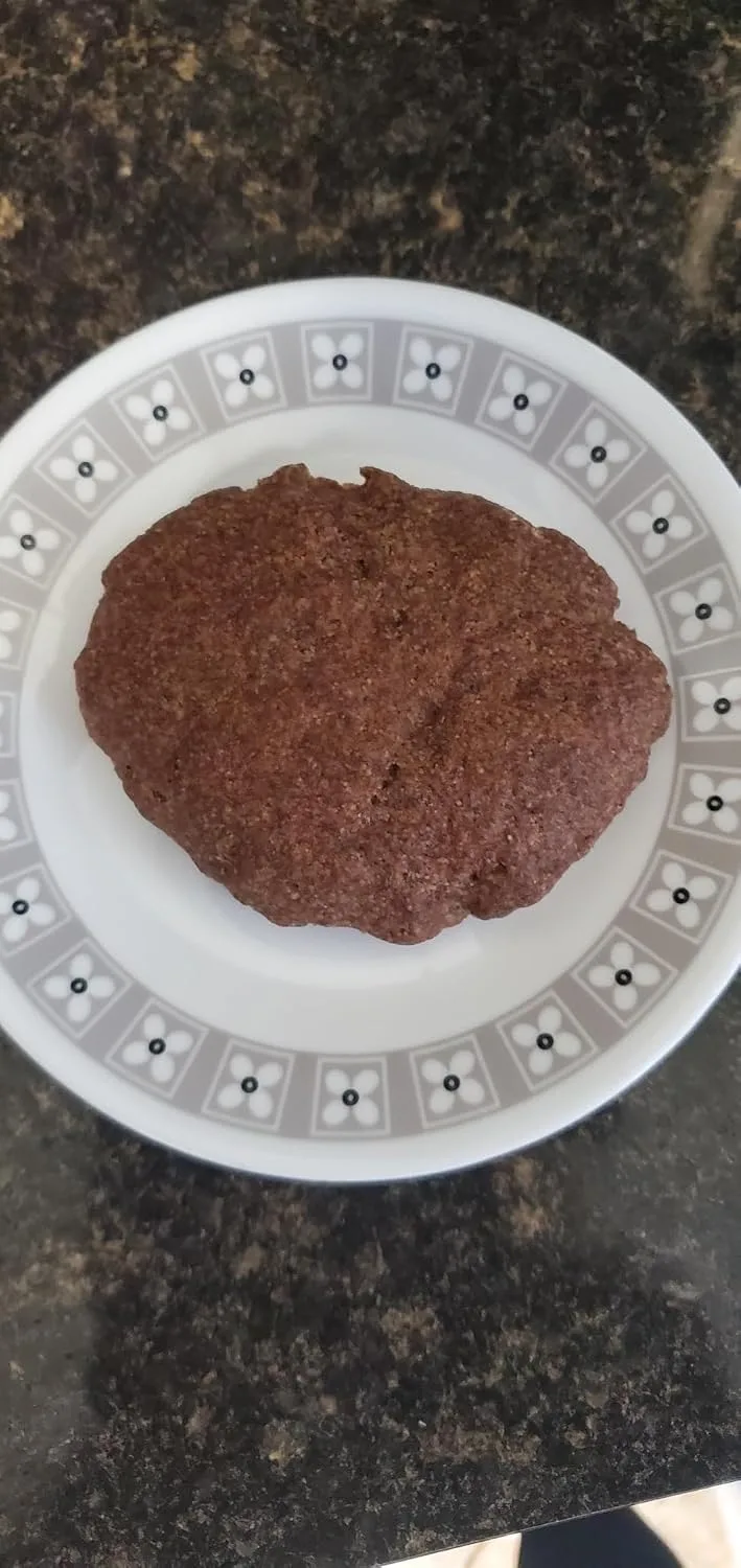 Customer photo of fiber supplement powder in container with measuring scoop