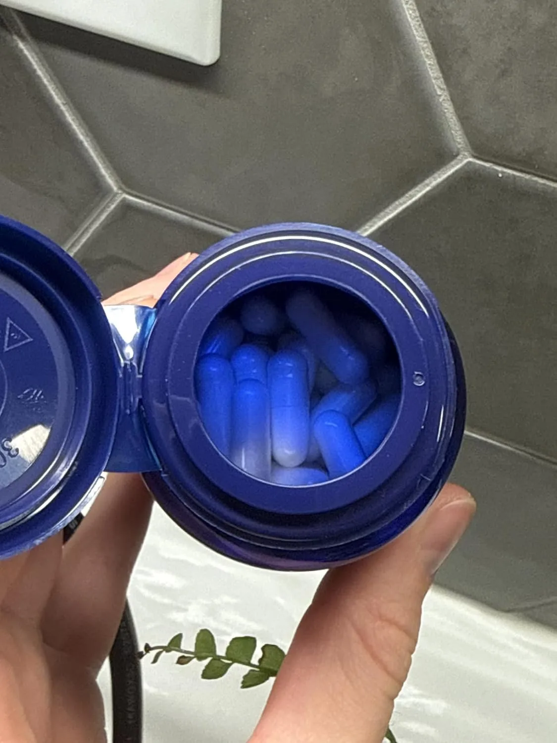 Customer photo of NAC, Glutathione, and Alpha-Lipoic Acid supplement capsules in bottle