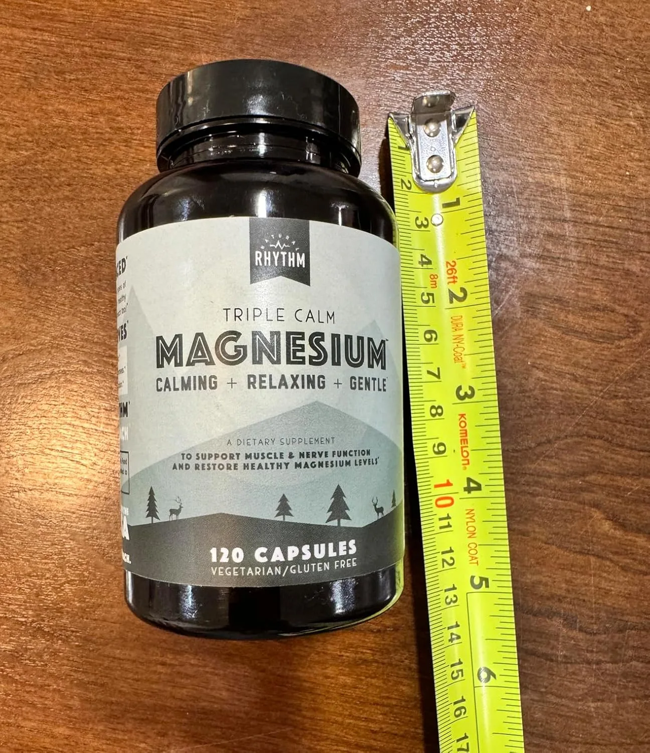 Customer photo of probiotic supplement bottle with capsules displayed