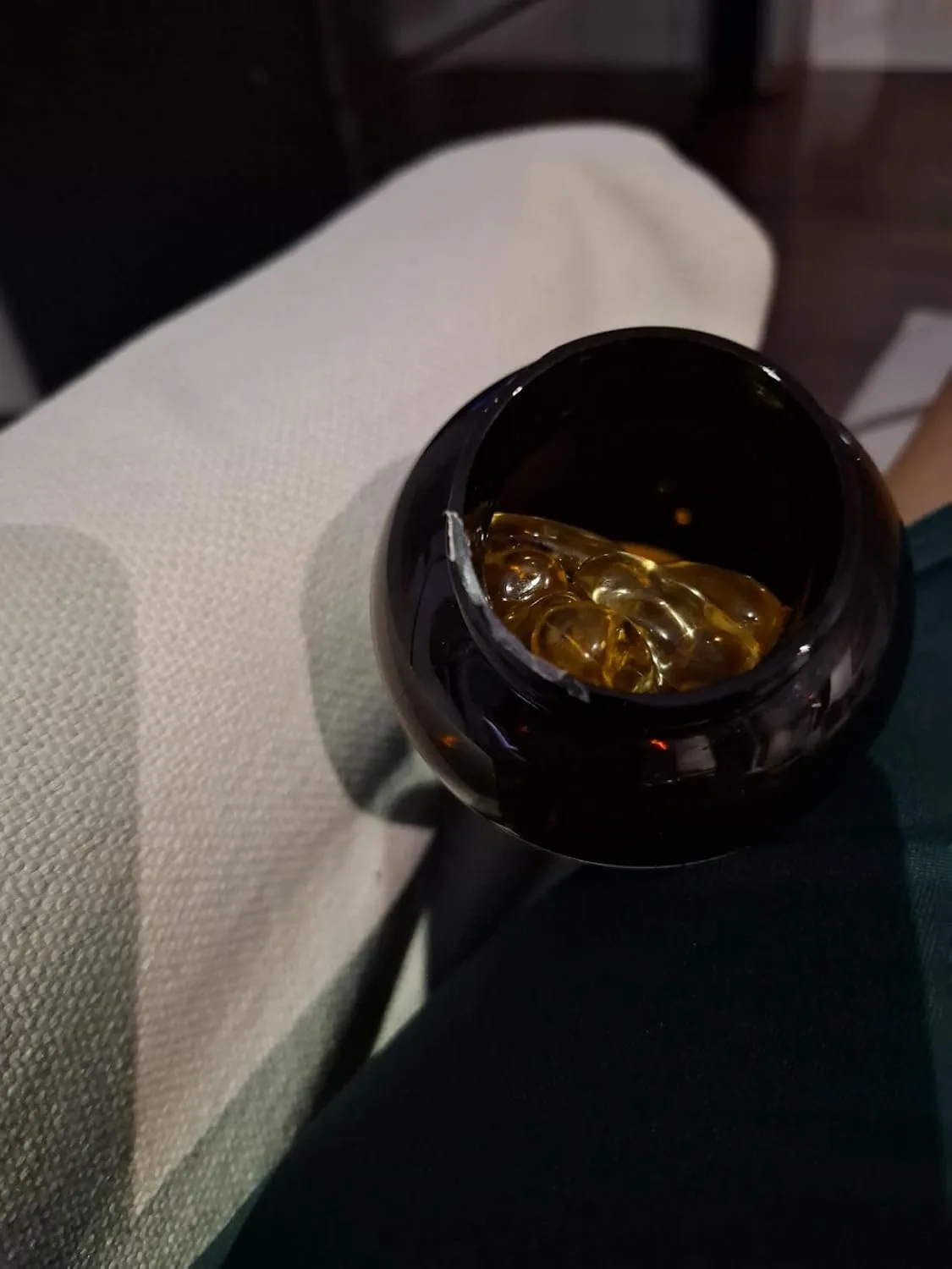 Customer photo of [product type - e.g., supplement bottle, meal prep container, etc.] for digestive health