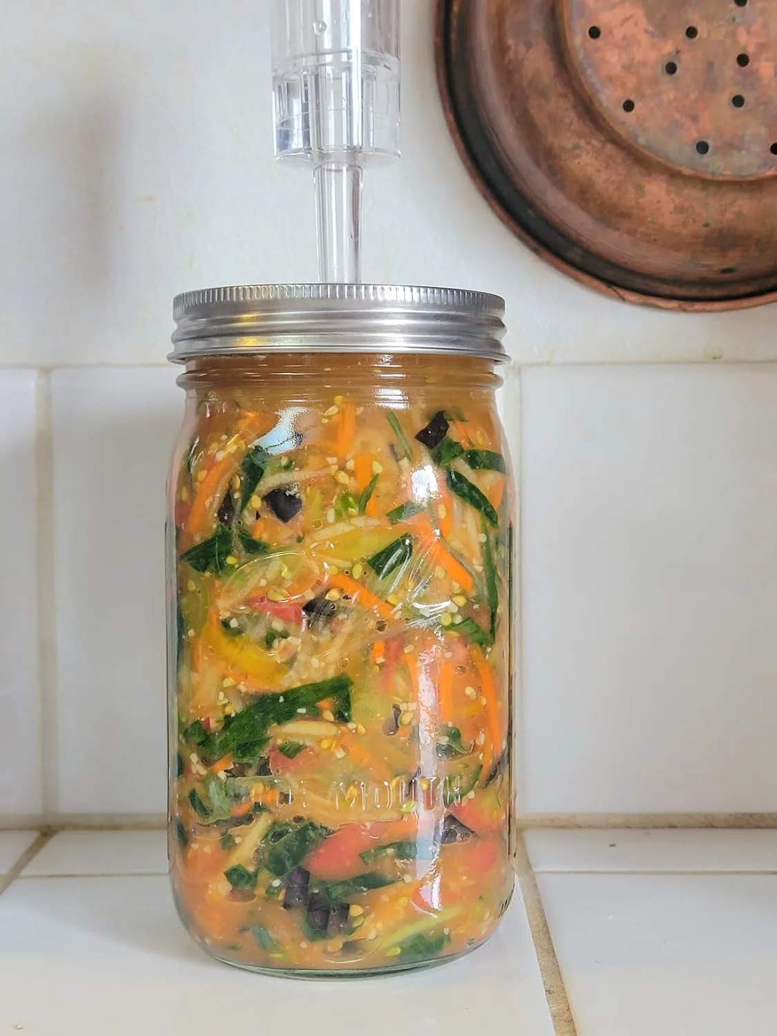 Customer review photo for How to Make Sauerkraut at Home: The Easiest Gut Health Habit You’re Not Doing