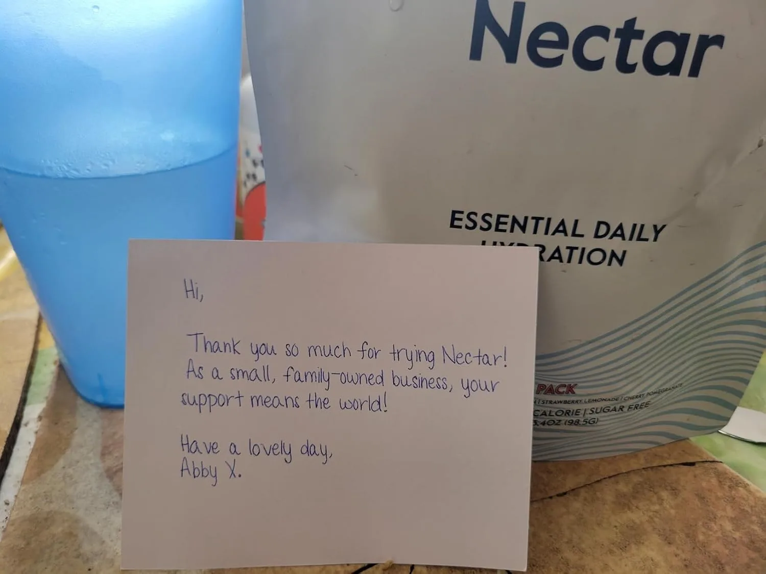 Customer review photo for Staying Hydrated During Colonoscopy Prep: Why This Is Harder Than It Sounds and How I Help Clients 