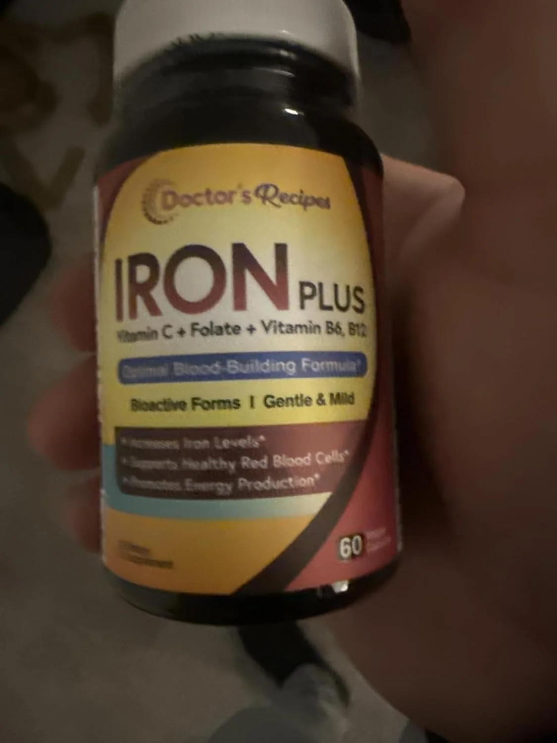Customer photo of gluten-free product packaging showing ingredient label and nutritional information