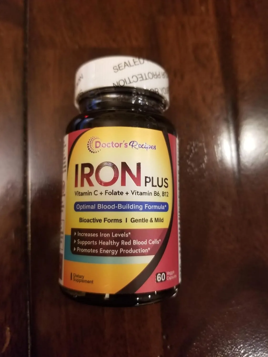 Customer photo of gluten-free product packaging and label details showing ingredient list
