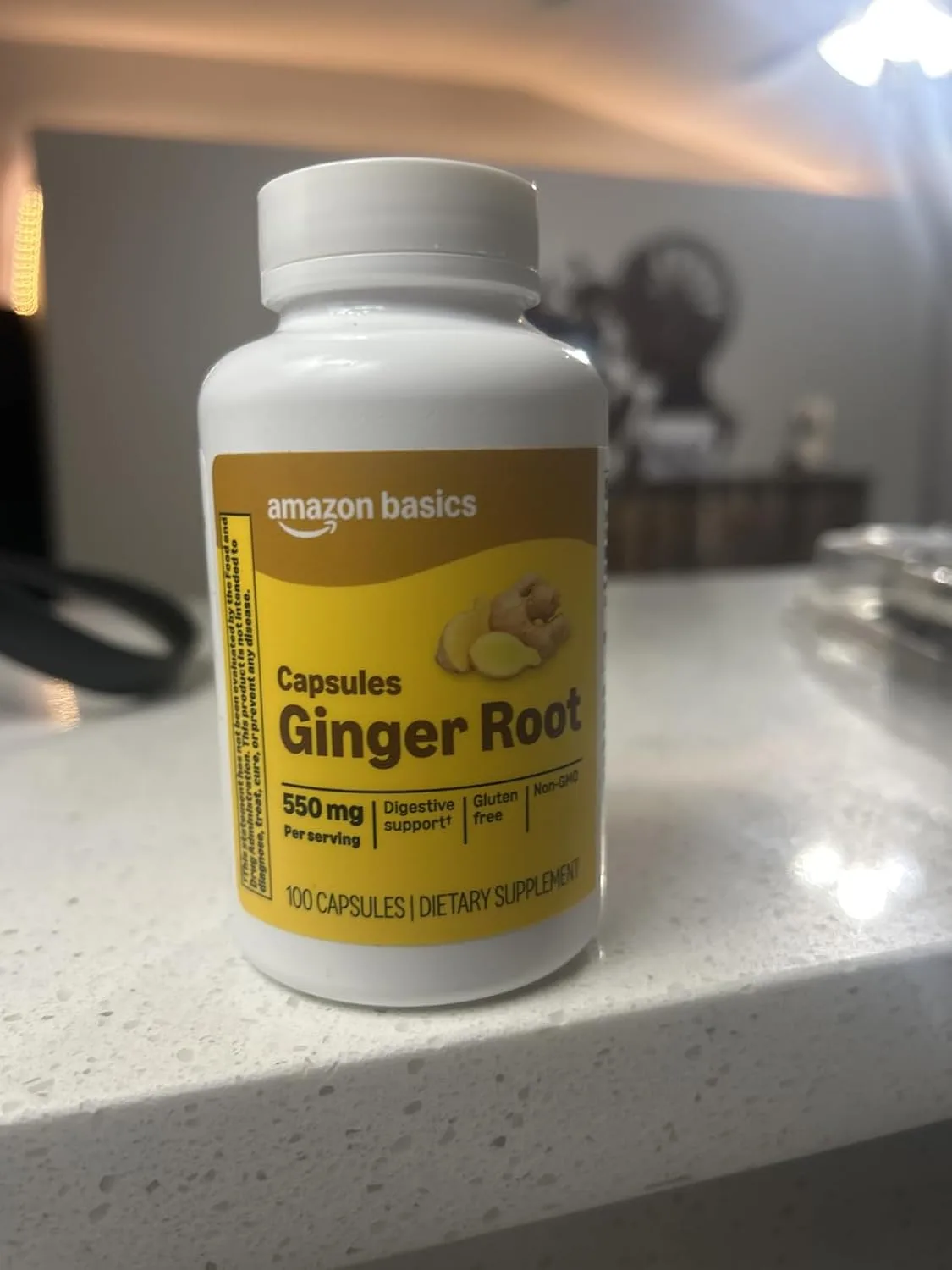 Customer photo of herbal tea bags with peppermint, ginger, and fennel blend in packaging